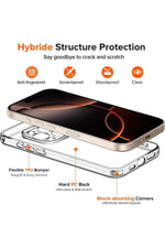 Load image into Gallery viewer, iPhone 16 Pro Max Uyumlu Şeffaf Kılıf Kamera Çıkıntılı Koruyucu Slim Renksiz İnce Esnek Silikon