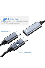 Load image into Gallery viewer, iPhone 15 Pro 15 Plus 15 Pro Max Uyumlu Type-C Kulaklık Çevirici Dönüştürücü Bluetooth Gerektirmez