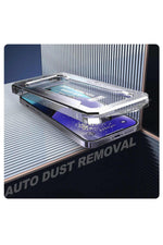 Load image into Gallery viewer, iPhone 15 Plus Uyumlu Ekran Koruyucu Takma Aparatlı Kolay Kurulum Darbelre Dayanklı Temperli Cam