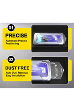 Load image into Gallery viewer, Xiaomi Redmi 12C Uyumlu Ekran Koruyucu Takma Aparatlı Kolay Kurulum Darbelere Dayanıklı Temperli Cam