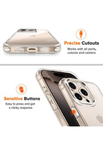 Load image into Gallery viewer, iPhone 16 Pro Max Uyumlu Şeffaf Kılıf Kamera Çıkıntılı Koruyucu Slim Renksiz İnce Esnek Silikon