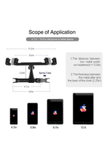 Load image into Gallery viewer, Araç İçi Tablet Tutucu Arka Koltuk için Çocuk Tablet Tutucu ve Telefon Tutucu Model 4.7 ile 12.9 inç