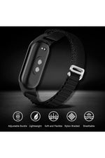 Load image into Gallery viewer, Xiaomi Mi Band 8/9 Uyumlu Kumaş Kordon Metal Tokalı Ayarlanabilir Lansman Kordon