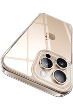 Load image into Gallery viewer, iPhone 16 Pro Uyumlu Kamera Çıkıntlı Korumalı Darbe Önleyici Şeffaf Esnek Renksiz Silikon Kapak