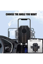 Load image into Gallery viewer, Araç içi Telefon Tutucu Ayarlanabilir Uzayabilen 360 Dönebilen Vantuzlu Cam ve Torpido için Uygun