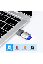 Load image into Gallery viewer, Type-C To Micro SD/TF Card Metal Çevirici