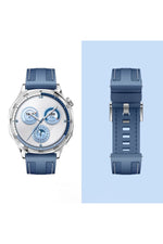 Load image into Gallery viewer, Huawei Watch GT2E/GT2/GT2 Pro/GT3/GT3 Pro/GT4/GT5 46mm Lacivert Kumaş Ayarlanabilir Lansman Kordon