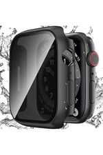 Load image into Gallery viewer, Apple Watch 44mm Uyumlu Kılıf Ekran ve Kasa Koruma Hayalet/Privacy Gizlilik Özellikli Kasa Koruyucu