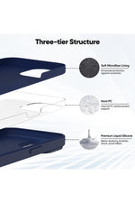 Load image into Gallery viewer, Yüksek Kaliteli iPhone 15 Uyumlu Kılıf Liquid Silikon Renkli Mat Lekelere Dayanıklı Kaymaz