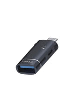 Load image into Gallery viewer, Type-C To USB 3.0 + Type-C OTG & Kulaklık Dönüştürücü –2 in 1 Çoklu Kullanım Metal Çevirici Adaptör