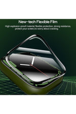 Load image into Gallery viewer, Apple Watch 44mm Uyumlu Ekran Koruyucu Kırılmaya ve Darbelere Karşı Dayanıklı Esnek Nano Tam Koruma