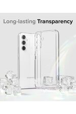 Load image into Gallery viewer, Samsung Galaxy A05S Uyumlu Kılıf 3D Kamera Korumalı Darbe Önleyici Şeffaf Transparan Esnek Silikon