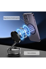 Load image into Gallery viewer, Yüksek Kalite iPhone Uyumlu Magsafe Araç İçi Telefon Tutucu Ayarlanabilir Vakumlu Güçlü Mıknatıslı