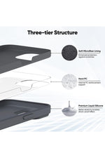 Load image into Gallery viewer, Yüksek Kaliteli iPhone 15 Uyumlu Kılıf Liquid Silikon Renkli Mat Lekelere Dayanıklı Kaymaz