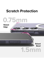 Load image into Gallery viewer, Samsung Galaxy S24 Uyumlu Kılıf Kamera Çıkıntılı Şeffaf Magsafe Kablosuz Şarj Destekli Kapak