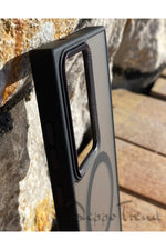 Load image into Gallery viewer, Samsung Galaxy S25 Ultra Uyumlu Kılıf Kamera Çevresi Metalik Mat Magsafe Sararmaya Dayanıklı Kapak