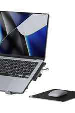 Load image into Gallery viewer, iPad/iPhone/Macbook Uyumlu Type-C To 4x USB 3.0 ve 2.0 Çevirici Dönüştürücü Çoğaltıcı Metal Dayanklı