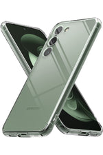 Load image into Gallery viewer, Samsung Galaxy S23 Plus Uyumlu Kılıf 3d Kamera Korumalı Darbe Önleyici Şeffaf Esnek Silikon