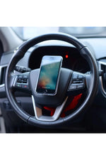 Load image into Gallery viewer, Çok Amaçlı Mıknatıslı Telefon Tutucu Araç İçi Masaüstü Duvar Tipi Kenarları Metal Mini Manyetik