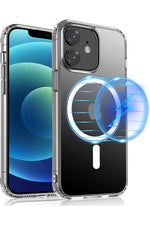Load image into Gallery viewer, iPhone 11 Uyumlu Kılıf Kamera Çıkıntılı Şeffaf Magsafe Kılıf Kablosuz Şarj Destekli Kapak