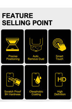 Load image into Gallery viewer, iPhone 11 Pro Uyumlu Hayalet Ekran Koruyucu Takma Aparatlı Kolay Kurulum Dayanıklı Temperli Cam