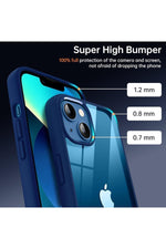 Load image into Gallery viewer, iPhone 15 Uyumlu Kılıf Kamera Çevresi Metal Sararmaya Karşı Dayanıklı Koruyucu Silikon Kapak