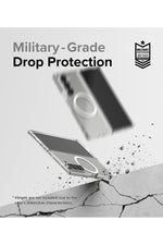 Load image into Gallery viewer, Samsung Galaxy Z Fold 6 Uyumlu Kılıf Kamera Çıkıntılı Şeffaf Magsafe Kablosuz Şarj Destekli Kapak