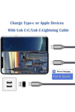 Load image into Gallery viewer, Usb To Type-c Çevirici Dönüştürücü Şarj Data Aktarım Usb To Usb-c Çevirici Dönüştürücü Otg Adaptör