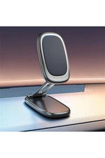 Load image into Gallery viewer, Tüm Telefonlarla Uyumlu Araç içi Telefon Tutucu Güçlü Mıknatıslı Dönebilen Ayarlanabilir Katlanabilr