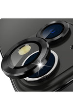 Load image into Gallery viewer, iPhone 15 Uyumlu Kamera Lens Koruyucu Dayanıkl Renkli Metal Temperli Cam Kamera Lens Koruma