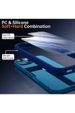 Load image into Gallery viewer, iPhone 13 Uyumlu Kılıf Kamera Çevresi Metal Sararmaya Karşı Dayanıklı Koruyucu Silikon Kapak