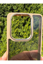 Load image into Gallery viewer, Xiaomi Mi 14T Pro Uyumlu Kılıf Siyah Transparan Şeffaf Kamera Çevresi Metal Koruyucu Silikon Kapak