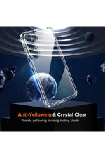 Load image into Gallery viewer, Samsung Galaxy S23 Fe Uyumlu Kılıf Kamera Korumalı Darbe Önleyici Şeffaf Renksiz Sert Silikon Kapak