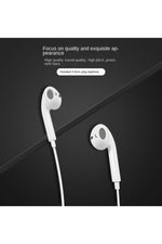 Load image into Gallery viewer, 5/5S/6/6S/6S Plus Uyumlu 3.5mm Jack Kulaklık Samsung Xiaomi Huawei Uyumlu Mikrofonlu Kulaklık