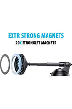 Load image into Gallery viewer, Yüksek Kaliteli Araç içi Vantuzlu Magsafe Telefon Tutucu Ayarlanabilir 360 Dönebilen Manyetik Tutucu