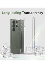 Load image into Gallery viewer, Samsung Galaxy S23 Ultra Uyumlu Kılıf 3d Kamera Korumalı Darbe Önleyici Şeffaf Esnek Silikon