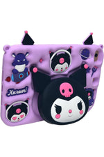 Load image into Gallery viewer, iPad 10.9 2024 Uyumlu Kılıf Figürlü Stand Olabilen Askılı Koruyucu Silikon Tablet Arka Kapağı