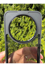 Load image into Gallery viewer, Tecno Spark 30C Uyumlu Kılıf Siyah Transparan Şeffaf Kamera Çevresi Metal Koruyucu Silikon Kapak