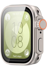 Load image into Gallery viewer, Huawei Watch Fit 3 Uyumlu Kılıf Kasa ve Ekran Koruyucu Dönüştürücü Ultra Görünmlü Darbelere Dayanklı