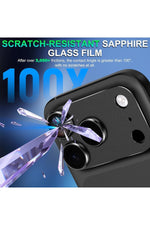 Load image into Gallery viewer, iPhone 17 Pro Max Uyumlu Kamera Koruyucu Lens Metal Temperli Cam Kamera Çevresi Tam Koruma