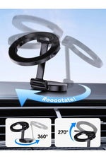 Load image into Gallery viewer, İphone 11-12-13-14-15-16 Plus-17 Pro Max Uyumlu Magsafe Manyetik Mıknatıslı Araç Içi Telefon Tutucu