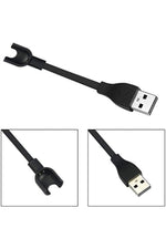 Load image into Gallery viewer, Xiaomi Mi Band 2 Uyumlu Şarj Kablosu Siyah Renk M2 Usb Şarj Aleti Kablosu Şarj Cihazı Kablosu