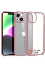 Load image into Gallery viewer, iPhone 13 Uyumlu Kılıf Kamera Çevresi Metal Sararmaya Karşı Dayanıklı Koruyucu Silikon Kapak