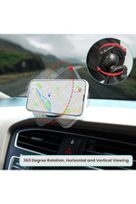 Load image into Gallery viewer, Tüm Cihazlara Uyumlu Mıknatıslı Araç içi Telefon Tutucu Torpido ve Düz Zemine Yapışabilen Tutucu