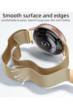 Load image into Gallery viewer, Huawei Watch GT/GT2E/GT2/GT2 Pro/GT3/GT3 Pro/GT4 46mm Uyumlu Kordon Mıknatıslı Parlak İnce Metal