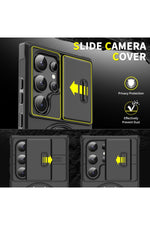 Load image into Gallery viewer, Samsung Galaxy A16 Uyumlu Kılıf Kamera Korumalı Sürgülü 360 Dönebilen Magsafe Stand Tank Kapak