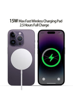Load image into Gallery viewer, iPhone X/Xs/XsMax/11/12/13/14 Pro Max Uyumlu Magsafe Şarj Manyetik Wireless Kablosuz Type-C