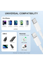 Load image into Gallery viewer, Apple iPhone 7/8/8Plus/X/XsMax/11/12/13/14 Pro Max Uyumlu Type-C To Lightning Şarj ve Data Kablosu