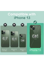 Load image into Gallery viewer, iPhone 13 Uyumlu Kılıf Darbelere Karşı Dayanıklı Ultra ince Şeffaf Renksiz Transparan Esnek Silikon