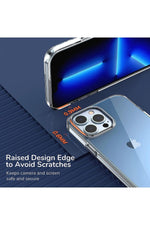 Load image into Gallery viewer, iPhone 13 Pro Uyumlu Kılıf Darbelere Dayanıklı Ultra ince Şeffaf Renksiz Transparan Esnek Silikon